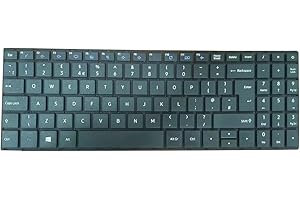 RTDPART Laptop Keyboard For Dynabook Satellite Pro C50-J-11A C50-J-128 C50-J-129 C50-J-12A C50-J-12B C50-J-12C C50-J-12D C50-J-12E C50-J-12I C50-J-12S C50-J-12T United Kingdom UK Black Without Frame New