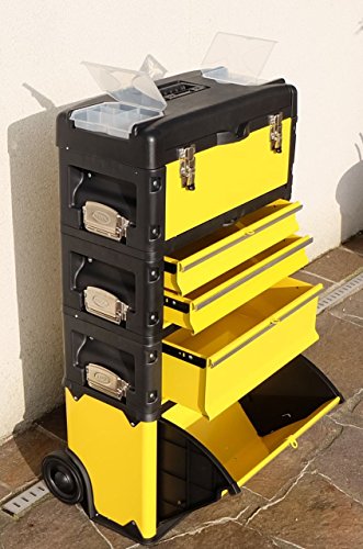 Metall Werkzeugtrolley XXL Type B305ABCD -> jetzt neu mit Schubladenverriegelung und Schloss von AS-S - 5