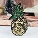 Produktbild coolpart Embroidered Iron on Patches für Kleidung Pailletten Patch Ananas Deal mit IT Kleidung DIY Motiv Aufnäher perfekt Patches