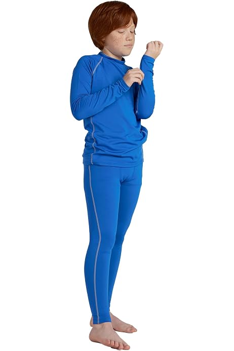 Caleçon Long Thermique Timone Pour Garçon - 50% Coton, 50% Polyester - Taille 134 - Style Skinny