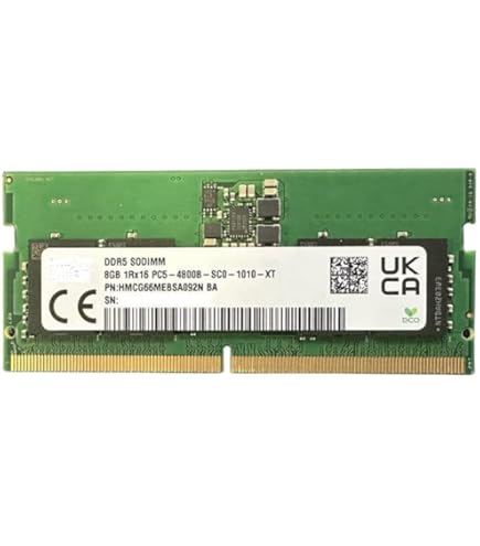 SK-Hynix 8GB DDR5 5600MHz SODIMM Gaming Laptop RAM Memory Module