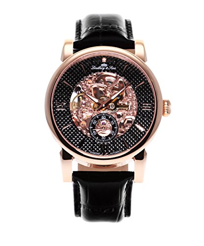 Lindberg & Sons Automatikuhr Automatic Watch With Skeleton Dial 38 mm Lindberg & Sons Automatikuhr Automatic Watch With Skeleton Dial 38 mm