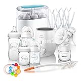 PHILIPS Avent All-in-One naturnah premium juego de II con botellas de vidrio