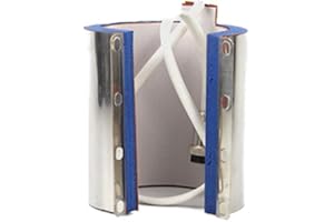 SEIWEI Élément de presse à chaleur pour presse à chaleur 220 V - Fixation pour transfert de chaleur - Gel de silice pour tasses à café (300 ml)