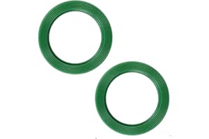 MultiAccesorios Pack de 2 Juntas de Goma Verde para Thermomix TM5 y TM6 – Repuesto Compatible con Cuchillas, Goma Mejor Funcionamiento de tu Robot de Cocina Thermomix (2)