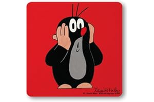 Logoshirt® Krecik I Oooh I Podkładka I Podstawka I Napoje I Z korkowym spodem I 10x10cm I Trwały nadruk I Licencjonowany oryginalny design