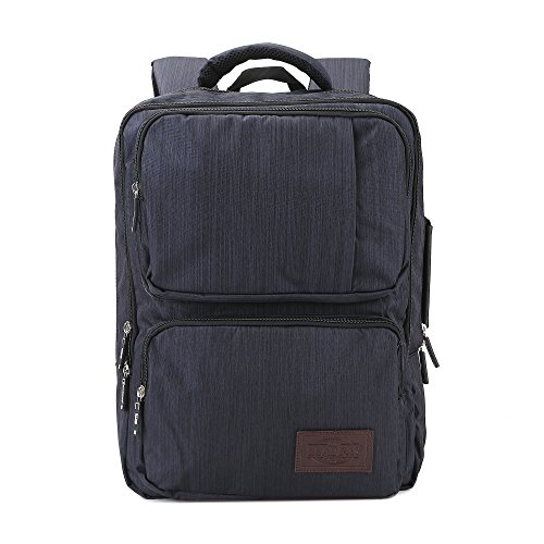 HongyuTing Unisex Business Travel Laptop Rucksack College Daypack Handtasche Passend für 15,6 Zoll Laptop - 2