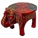 The Gift House Designer Wooden Elephant Stool Handicraft Gift 101 RS.1248.00