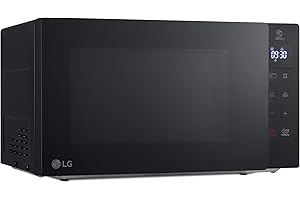 LG MH6032GAS - Microondas con Grill, 2 en 1, Capacidad de 20L y 700W, Pantalla Táctil,Tecnología EasyClean de facil limpieza, Cocina Más Rápido, Mantiene Sabor y Nutrientes, Color Negro