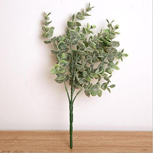 NEWSTARTS 30CM Simulation Plastic Eucalyptus leaves Plant arrangements Day Artificial Flower Valentine Wedding Decorative Flower diy