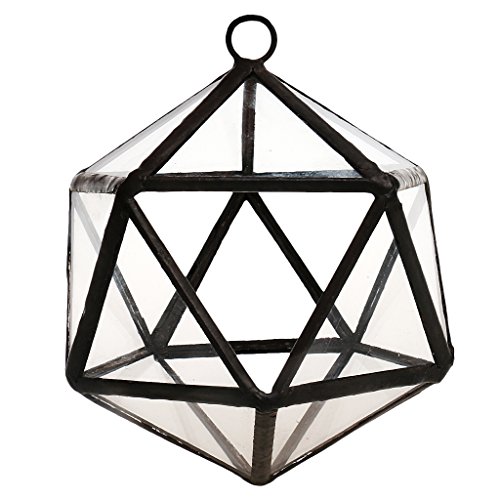Preisvergleich Produktbild Baoblaze Mini Glas Terrarium Geometrisches Glas Pflanzkübel Pflanzgefäße Blumenkübel Sukkulente Pflanzen Pflanzgefäß Deko - Farbe1, 8*8*9CM