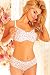 Kostar MM43 nursing/maternity bra, Size 36H, white-pink
