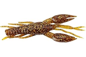 ‎DEMERAS Demeras 4 Stück/Set Langustenköder Flusskrebs Köder Farb Köder Gummiköder Krebse Angeln Angelzubehör Köder Set Aus Weichem Kunststoff (Sauce Yellow, 6#)