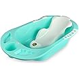 R for Rabbit Kiddie Kingdom Splash with Seat Sling Baby Bath Tub for Toddlers of 0 to 3 Years Anti-Slip Kids Bather Bathtub for Shower (Green)