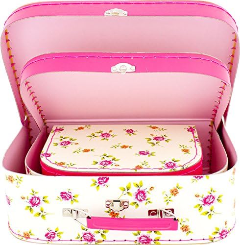 Ulysses 5043 Bouquet of Roses Suitcases