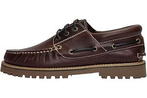 GENERIC Fіre Trap Mens Contrast Stitching Stylish Boat Shoes