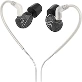 Behringer SD251-CK - MMCX konnekt&ouml;rl&uuml; kulak i&ccedil;i kulaklık, siyah