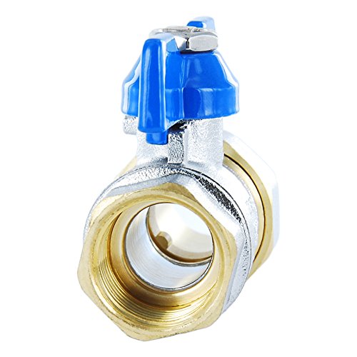 Genebre Messing Kugelhahn Verschraubung mit Flügelgriff – AG/IG – voller Durchgang – PN 25 – 3/4″ - 3