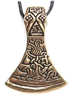 keltische Axt Mammenaxt Bronze Schmuck Anhänger Länge: 4.5cm inkl. Band