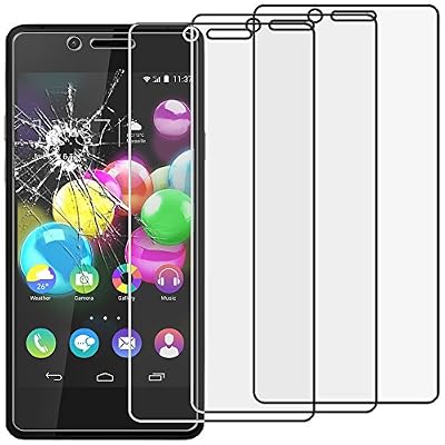 ebestStar - Pack x3 Verre trempé Wiko Highway Pure 4G Film Protection Ecran Vitre Protecteur Anti Casse, Anti-Rayure, Pose sans Bulles [Appareil: 141.9 x 68.1 x 5.1mm, 4.8'']