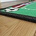 Kids Euro Football Mat Fun Non Slip Childrens Green Footie Rugs 100cm x 150cm