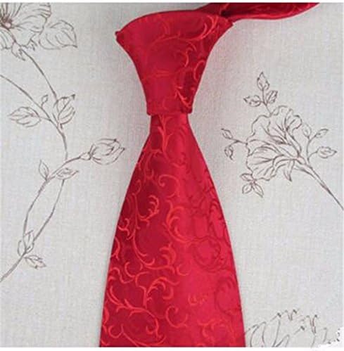 XZLP99 Men'S Korean Version Of The Narrow 8Cm Stylish Wedding Ceremony The Groom Ties Suits Business Tie, Red