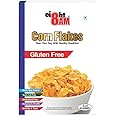 8AM Corn Flakes Gluten Free 300g, 99% Fat Free, & Cholesterol Free, Trans Fat, Artificial Additives, Crunchy & Delicious, Nutritious Whole Grain Breakfast Cereal