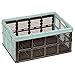 Produktbild AUFBEWAHRUNGSBOX ORGANIZER 3 Stück von 4smile  Kunststoffbox Autobox faltbar und platzsparend  Inhalt 32 l  stabile und geräumige Klappbox  Farbe: Pastell Mint