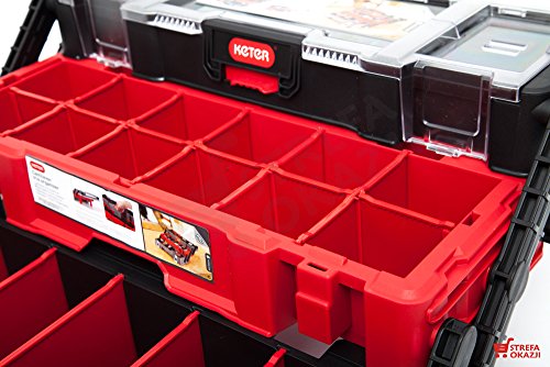 Keter Canti TRIO Organizer Werkzeugkoffer Kleinteilemagazin #17198033 - 7