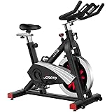 JOROTO X2 Cyclette Professionale & JOROTO X2PRO Bluetooth Indoor Cyclette da Casa, Volano 16 KG & Resistenza Regolabile Cycle