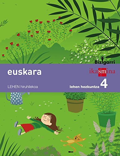 Euskara Lehen Hezkuntza 4 BizigarriPack de 3 libros