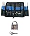 Produktbild Set: Übungsschloss und großes Dietrich-Set 20 Teile mit Tasche, Pickset zum Trainieren Lockpicking
