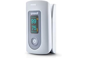 yuwell Pulse Oximeter Fingertip Blood Oxygen Saturation Monitor with Pulse Rate Display