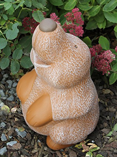 Steinfigur Maulwurf groß – Terrakotta, Garten, Deko, Stein, Figur, Frostsicher - 5