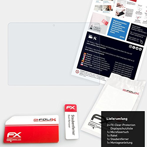 Apple MacBook Pro 13,3 Retina Schutzfolie – 2 x atFoliX FX-Clear kristallklare Displayschutzfolie - 2