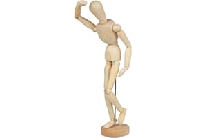 Larcele Articulations Humaines en Bois Mannequins Modèle de Dessin MRMX-01 (32cm)
