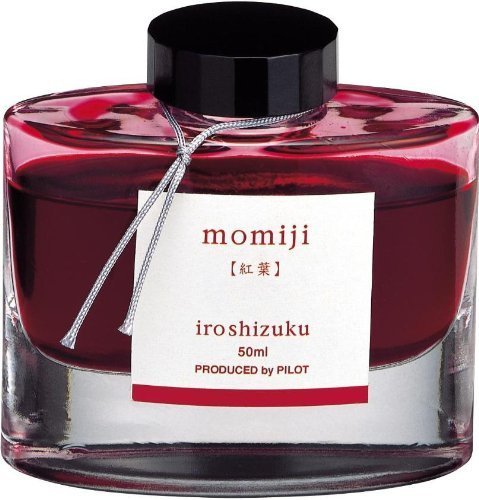 Pilot Iroshizuku Bottled Fountain Pen Ink, Momiji, Autumn Leaves, Red (69208) Color: Vermillion Red, B?roartikel