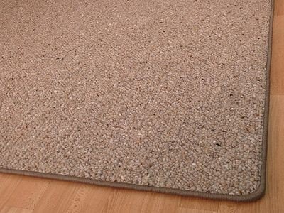 Natur Wolle Teppich Berber Malta Braun in 24 Größen, Größe:300×300 cm - 4