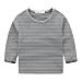 Baby Set,Eenkula 2016 New Baby Boys Pants Sets Stripe T-shirt Top Bib Pants Overall Outfits For 0-24M (80, Navy)