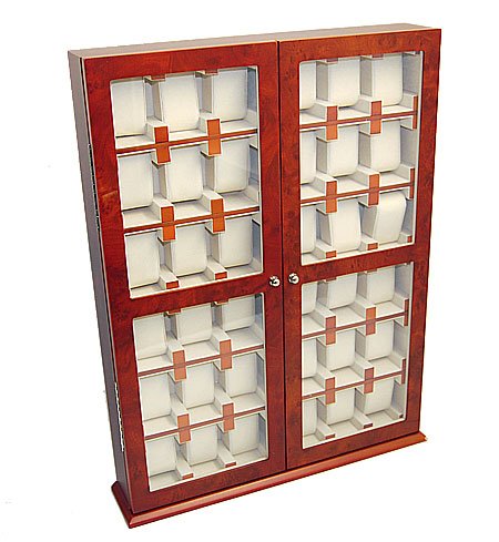 Uhrenvitrine Wand - Tischvitrine fr 36 Uhren 2100 Uhrenvitrine Wand - Tischvitrine fr 36 Uhren 2100