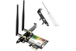 ‎UBIT Ubit PCIE Wireless WiFi Network Card Dual Band Gigabit Adapter