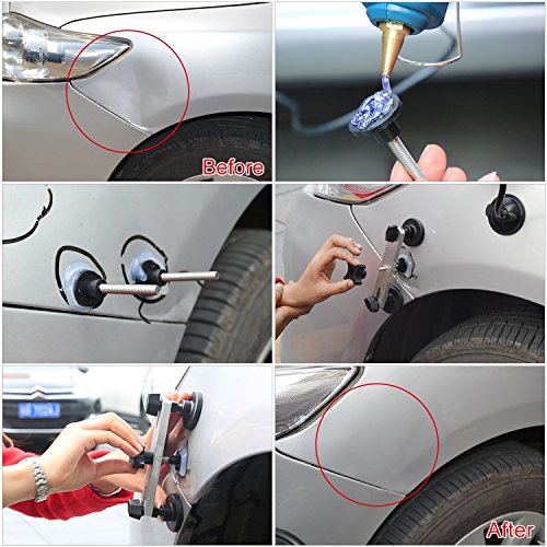 Super PDR Autodellen-Reparatur-Set, 24-teilig, ohne Lackieren, mit verschiedenen Werkzeugen zum Ausbeulen - 4