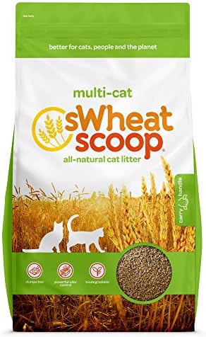 Swheat Scoop Unscented Natural Chimping Biodegradable Cat Multi Litter 7lbs