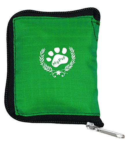 Polyester-dog-bowl-for-travel-food-bag-Dog-Travel-Bowl-in-green-by-the-brand-PRECORN