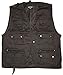 Gr.XL Jagd-/Anglerweste mit Netzfutter schwarz