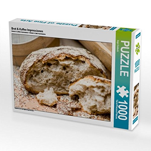 Preisvergleich Produktbild Brot & Kaffee Impressionen 1000 Teile Puzzle Quer