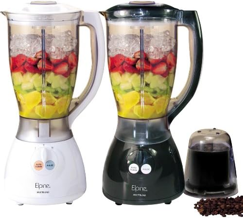 500W 2LTR ELECTRIC MULTI FOOD BLENDER WITH GRINDER SMOOTHIE PROCESSOR LIQUIDISER (Black)