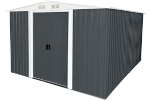 HOME DELUXE - Casetta per attrezzi BOHIO - misura: XL - dimensioni 258 x 206 x 177 cm, superficie 5,2 m², inclusa fondazione I casetta per attrezzi casetta da giardino armadio da giardino