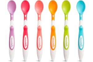 ‎MUNCHKIN Munchkin Soft Tip Infant Spoons, Pack of 6