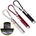 Produktbild ZXK 3 Stück Multifunktion Mini LED Licht und UV Licht Tragbare Taschenlampe mit Schlüsselanhänger Für iPhone SE / 6 / 6Plus / 5 / 5S, Samsung Galaxy S6 / S7 / J5 / S4 - Silber Rot Schwarz